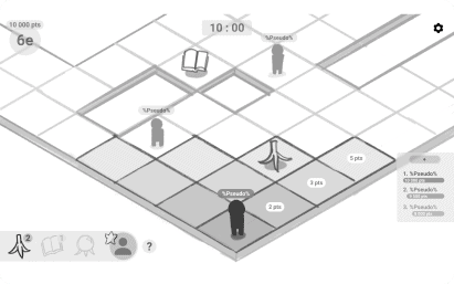 Projet Math en Jeu - Wireframe du fonctionnement et des objectifs du jeu.